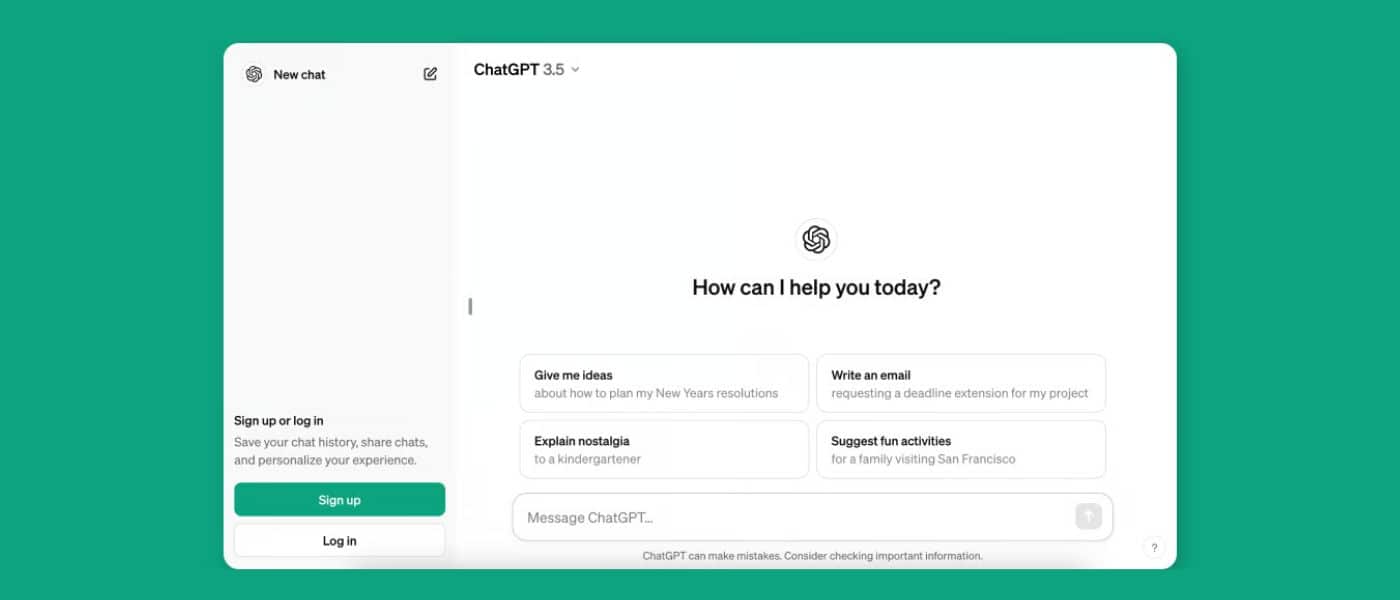 You can now use ChatGPT for free and without an account

