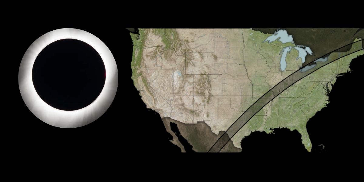 EN VIVO: el eclipse solar total que hoy oscurecerá una parte de América del Norte