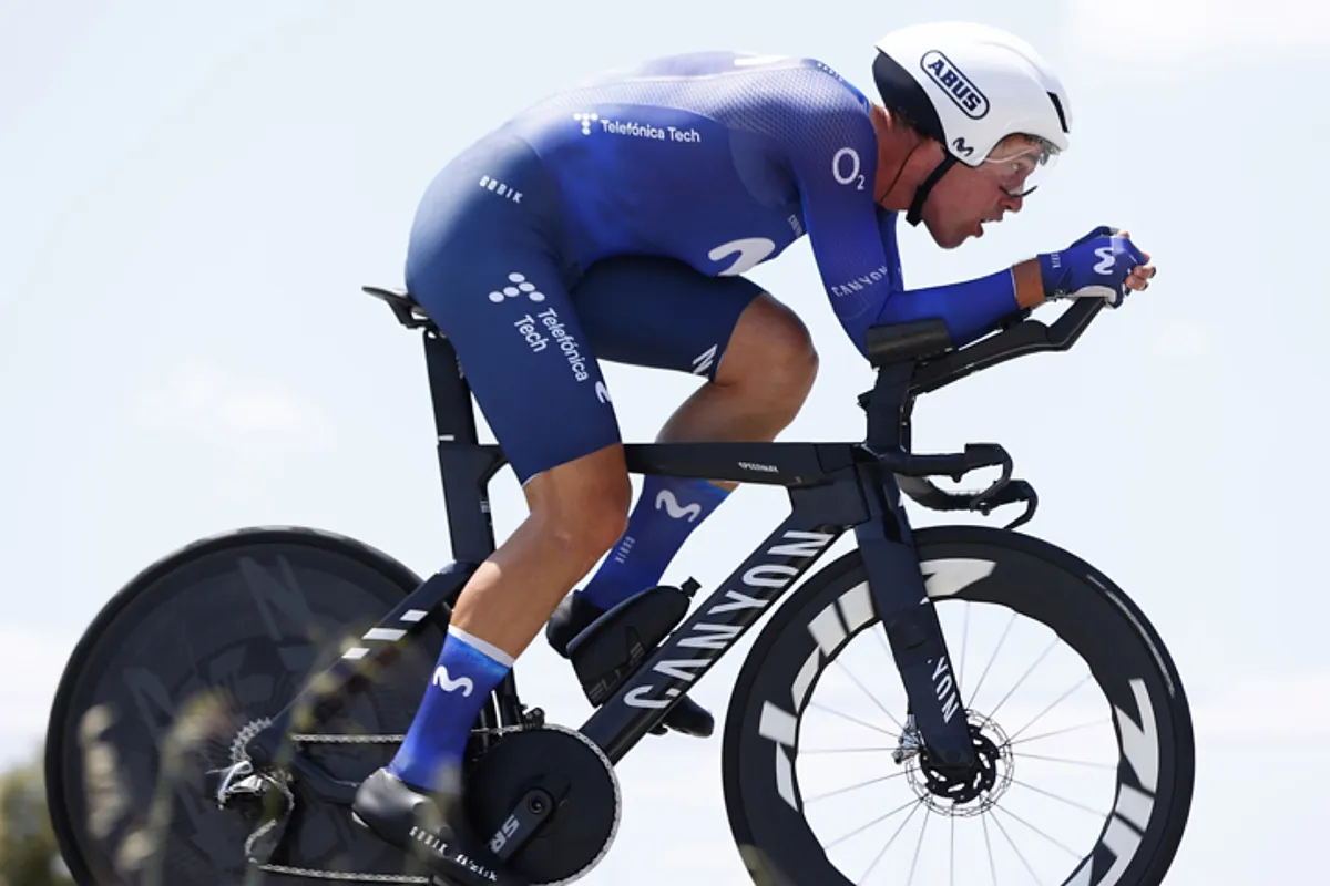 Oier Lazkano, great favorite to win his first national time trial title
