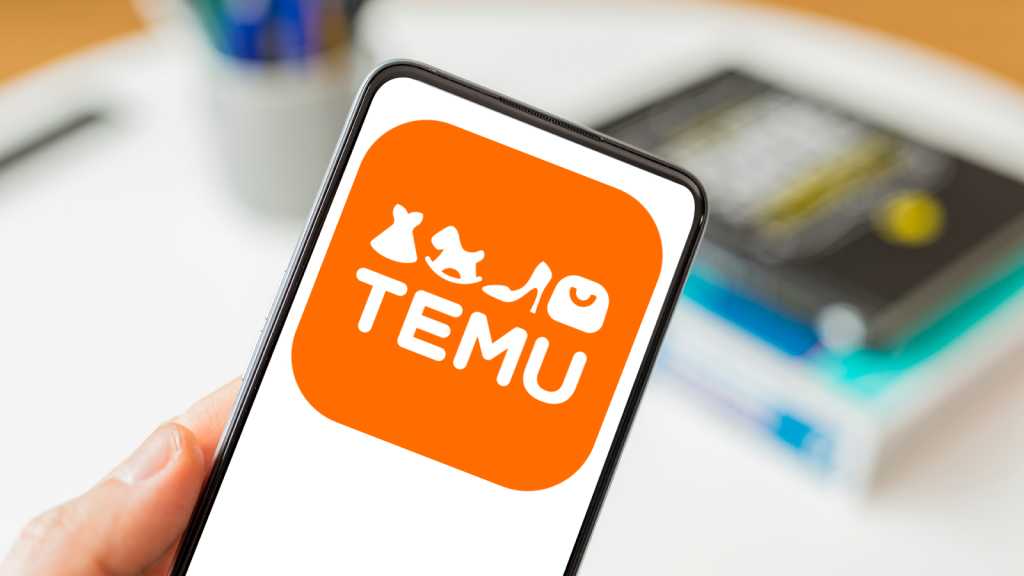 Temu app on Android phone