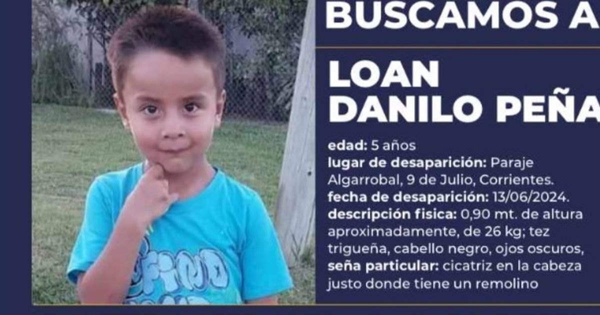 Argentina shocked by the disappearance of a five-year-old boy


