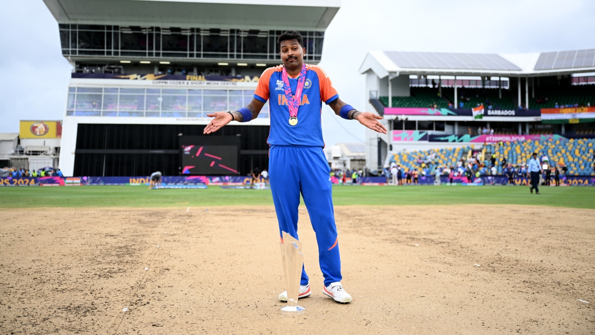 'This is not a dream but a reality'; Hardik Pandya shared a photo with the World Cup trophy, wrote a special message

