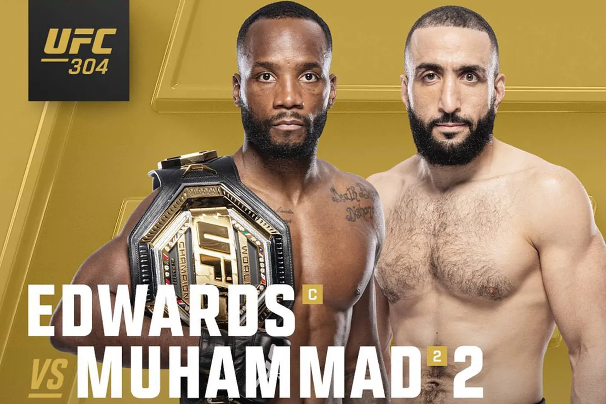 When is UFC 304? Date, card and what is known about Edwards vs Muhammad
