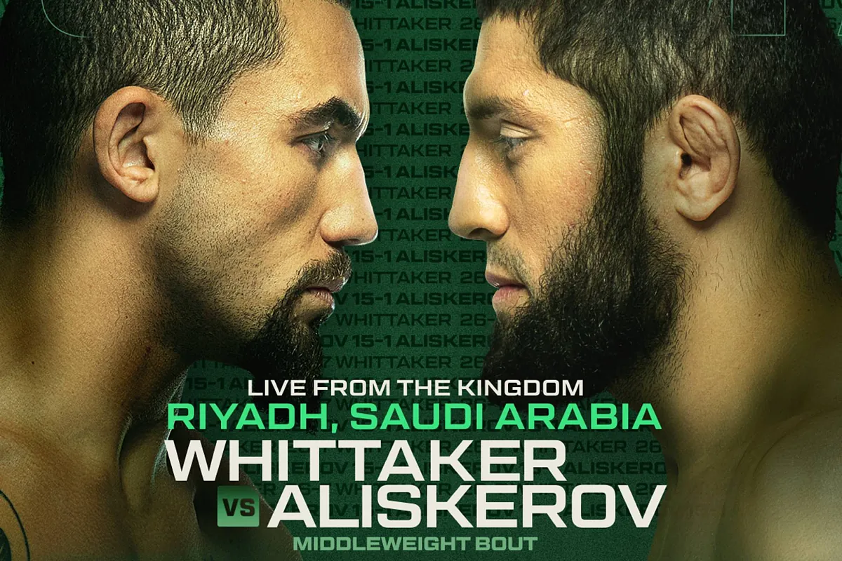 Where to watch UFC Saudi Arabia: what time is it, fights and what is known about Whittaker vs Aliskerov
