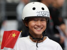 An 11-year-old Chinese girl makes it to the Olympics
