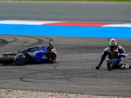 Alex Rins will have to undergo surgery after his fall in Assen
