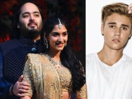 How much money is Justin Bieber taking to sing at Ananta-Radhika's wedding?