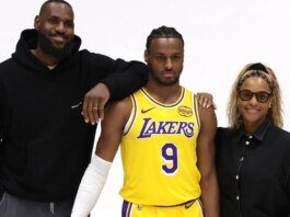 Lakers deny nepotism in signing LeBron James' son: "I didn't think about going to play with my dad."
