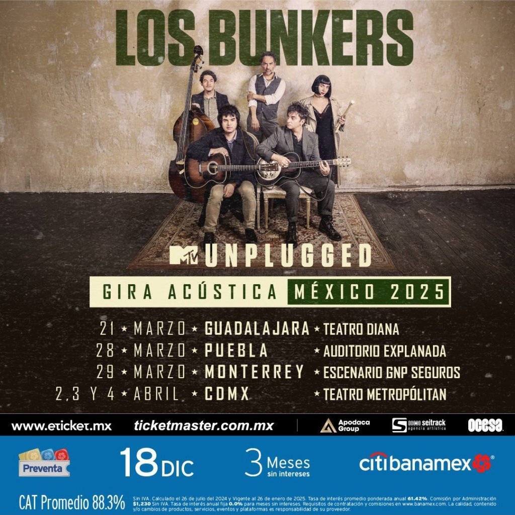 the bunkers acoustic tour