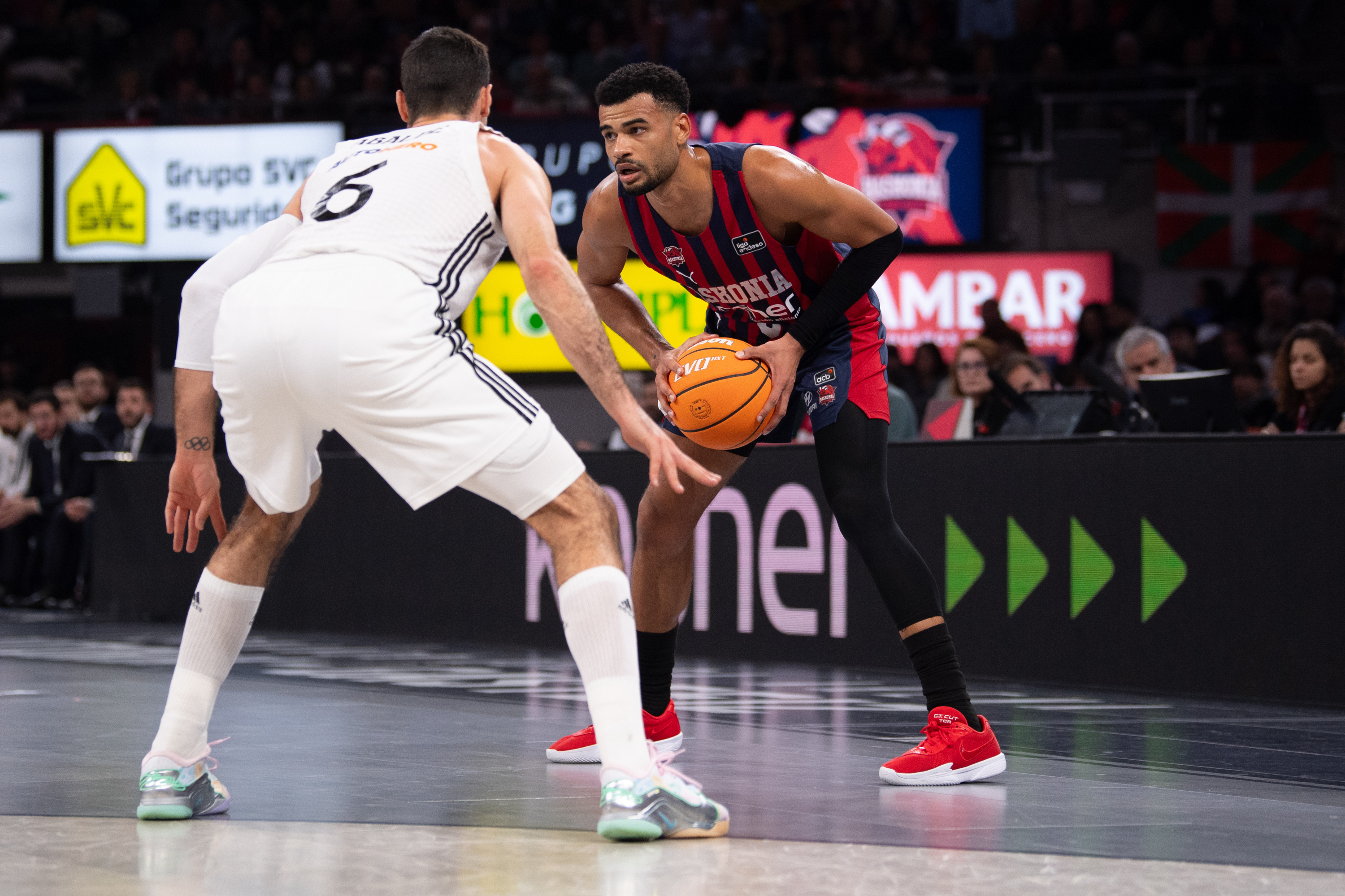 Musa Stuns Real Madrid in Cup Upset Timothe Luwawu-Cabarrot, defended by Alberto Abalde.