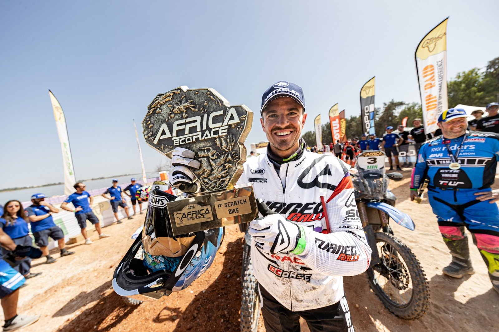 Jacopo Cerutti, with his trophy.