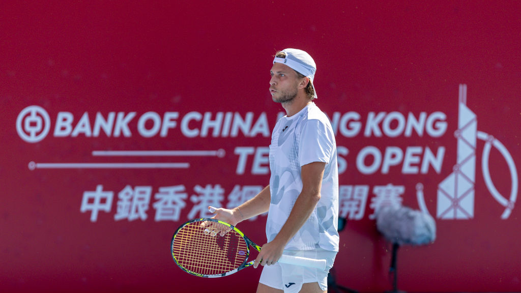 Munar Falls Short Again in Hong Kong Semifinals Showdown Muller, during a match in Hong Kong.
