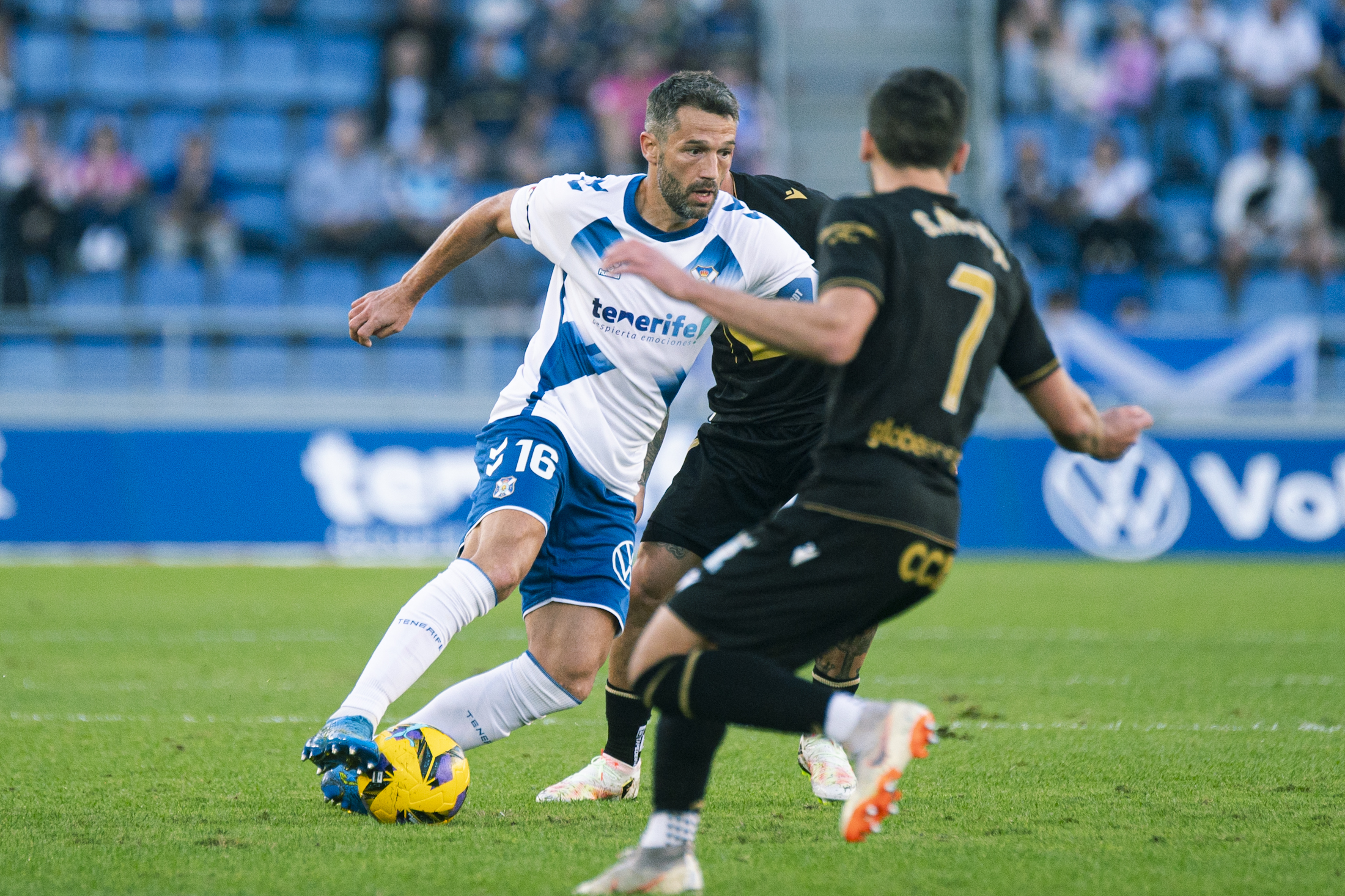 Aitor Sanz, during his comeback match against Castellón