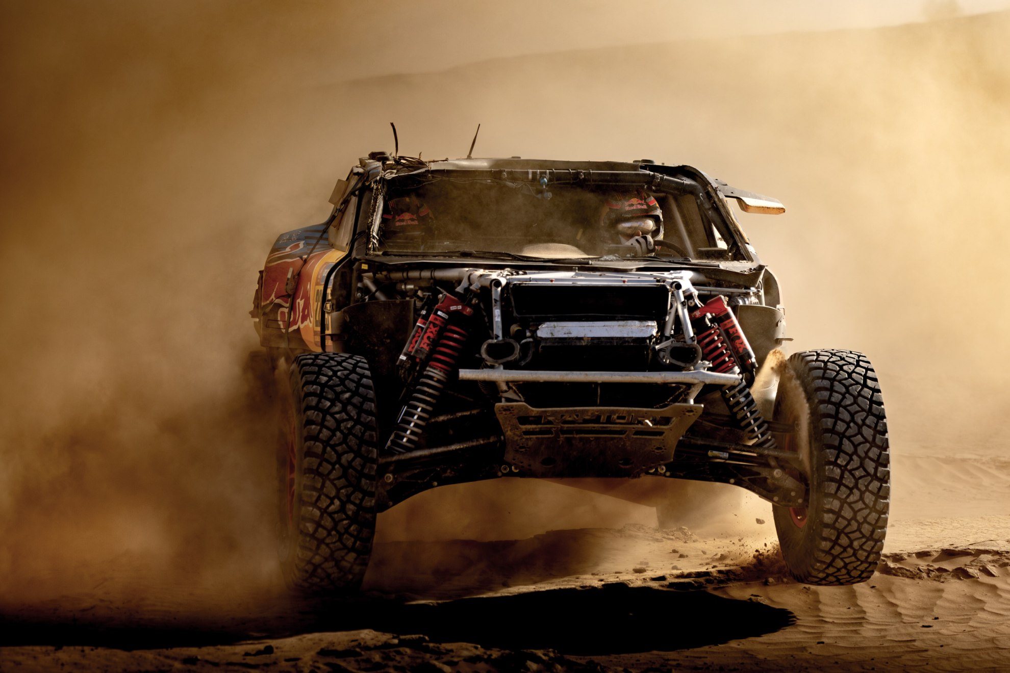 Carlos Sainz's car, Mad Max style