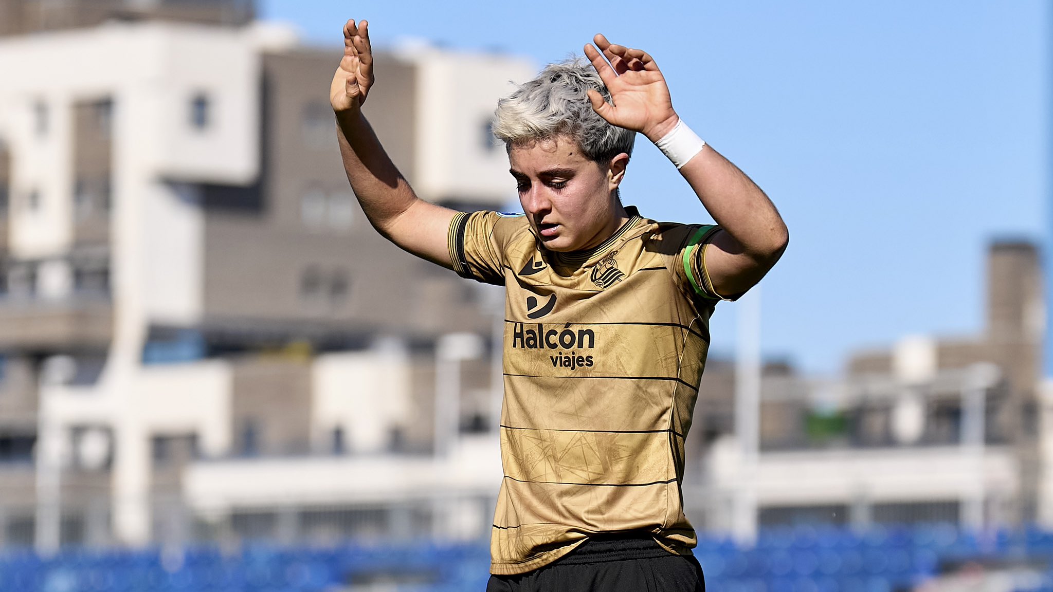 Lucía Pardo does not celebrate his goal against his exequipo at Fernando Torres