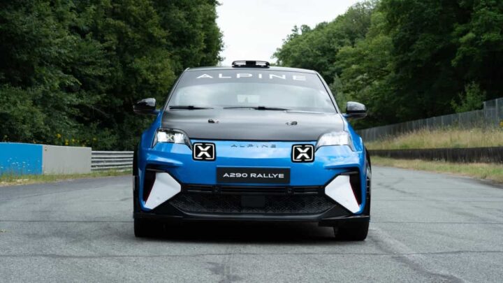 Alpine A290 Rallye: First All-Electric Customer Rally Car Revealed