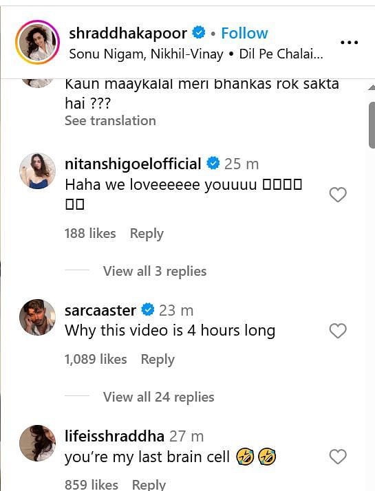 1751733671 775 Shraddha Kapoors Dance Video Goes Viral Netizens Call Her Shakti