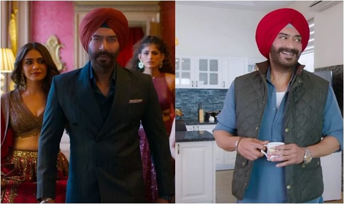 Son of Sardaar 2 second trailer Ajay Devgn Mrunal Thakur release date chaos comedy