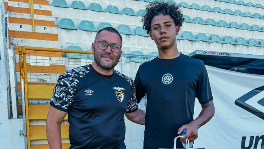 Cristiano Ronaldo Jr. Trains at Portimonense Stadium for Al Nassr U15 Season Cristianinho treinou no Estádio do Portimonense