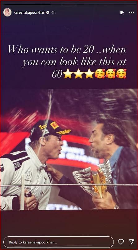 Kareena Kapoor hails Brad Pitts F1 looks questions being 20