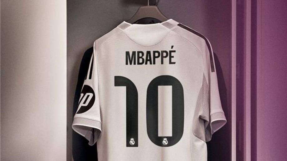 Mbappé takes Real Madrid's number 10 jersey