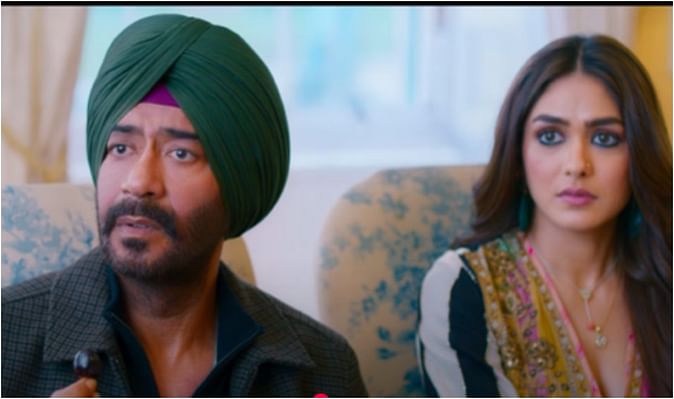 Son of Sardaar 2 second trailer Ajay Devgn Mrunal Thakur release date chaos comedy