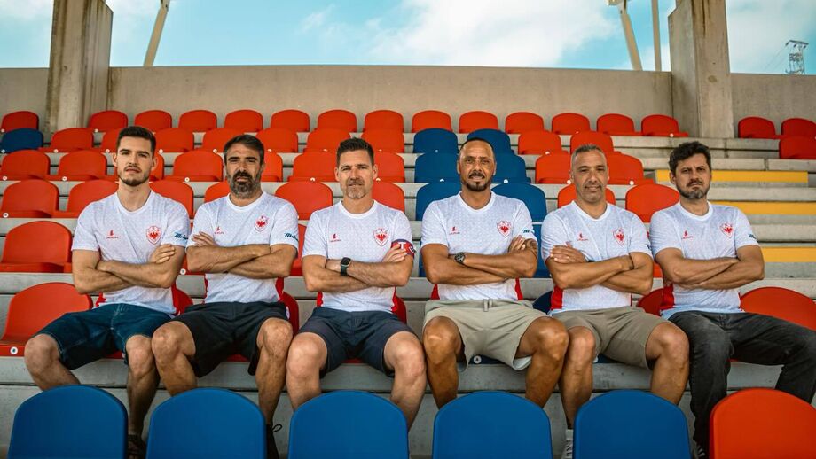 UD Oliveirense technical staff for 2025/26