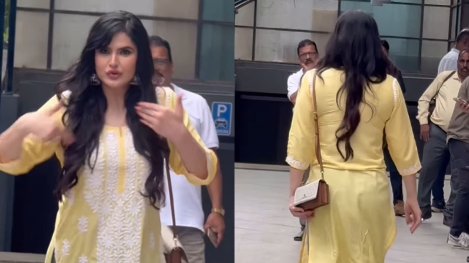 Zareen Khan Blasts Paparazzi For Intrusive Back Shots In Viral