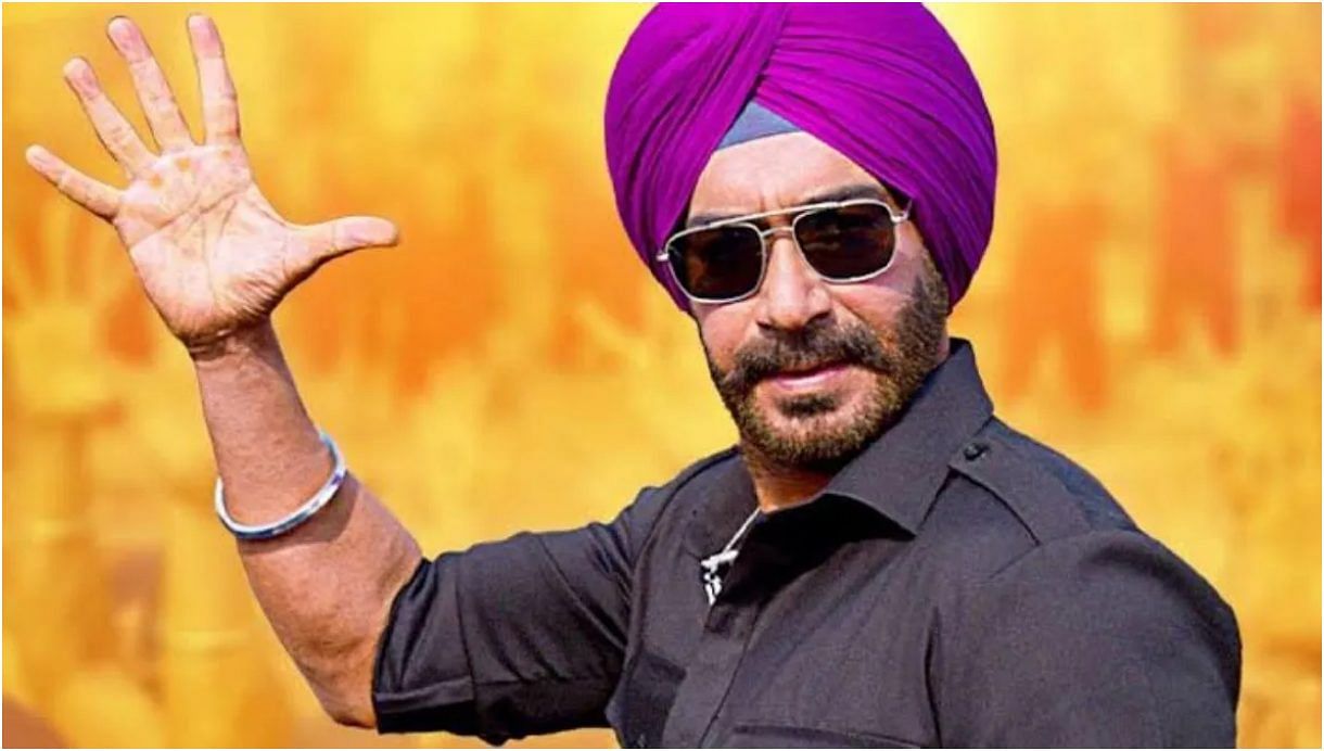 Son Of Sardaar 2 Review: Brainless Comedy, Ravi Kishan Shines, Rated 2/5 Still from the movie Son of Sardaar 2 featuring multiple characters in a confused or comical situation