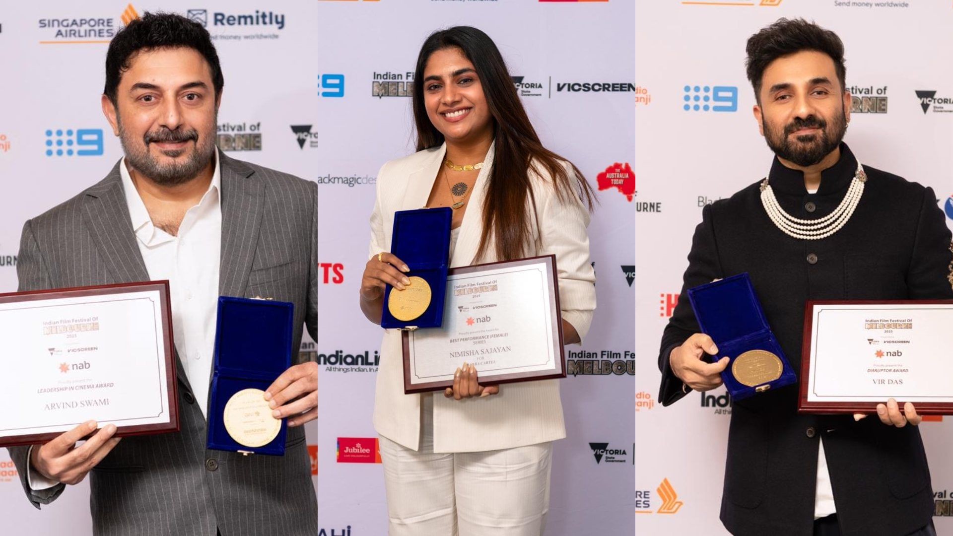 Indian Film Festival of Melbourne awards stage