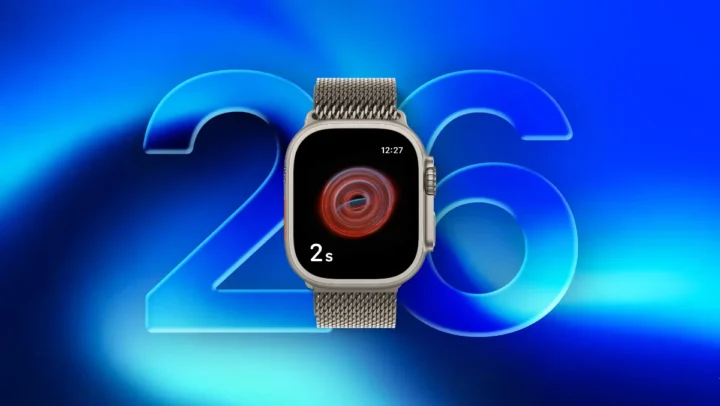 A close-up of an Apple Watch displaying the blood oxygen measurement feature.