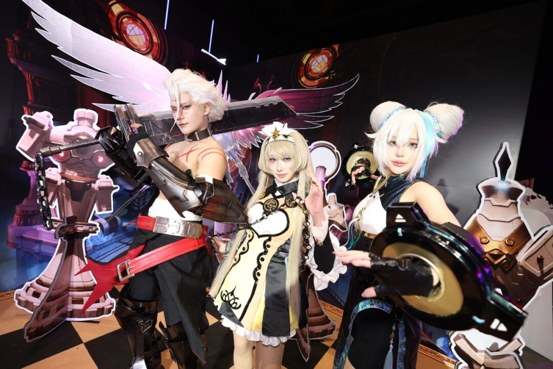 Cosplayers at the Thailand International Game Showcase 2025