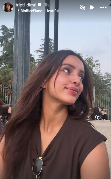 Triptii Dimri In Spain