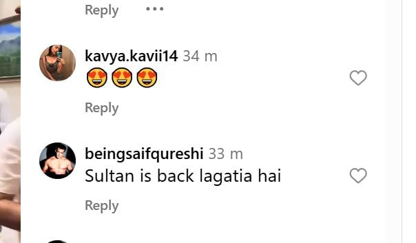 Salman Khan smiling, engaging with people at an event