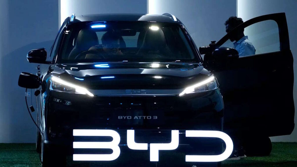 BYD Doubles Tesla Sales in Europe as EV Market Shifts Power Tesla BYD electric cars Europe