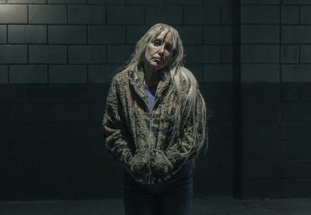 Actress Erika de Sautu Riestra as Olga in the series 'En el barro'