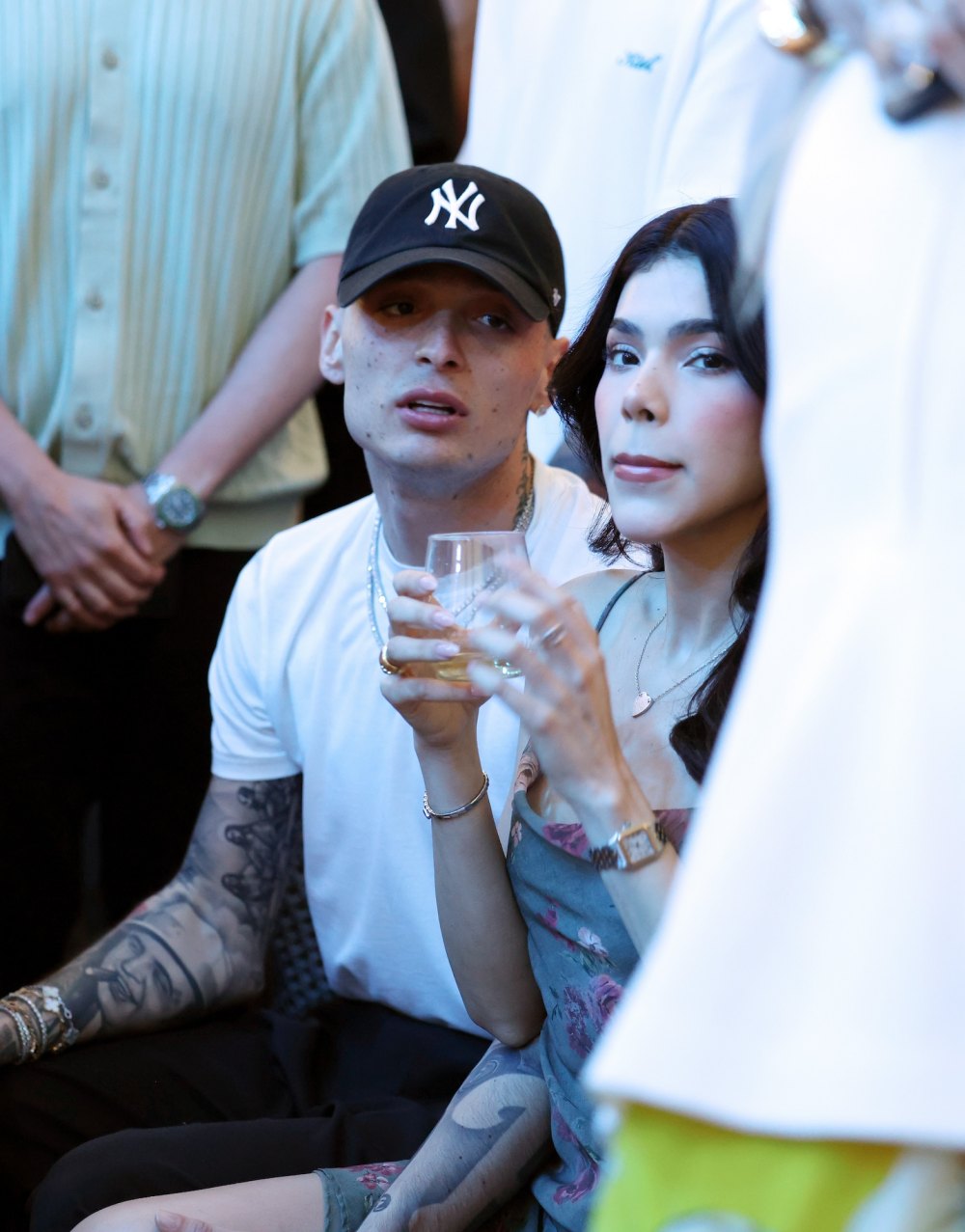 Kenia Os Reveals Peso Pluma Romance: From Collaboration to Love Mexican artists Peso Pluma and Kenia Os at the beginning of their romance.