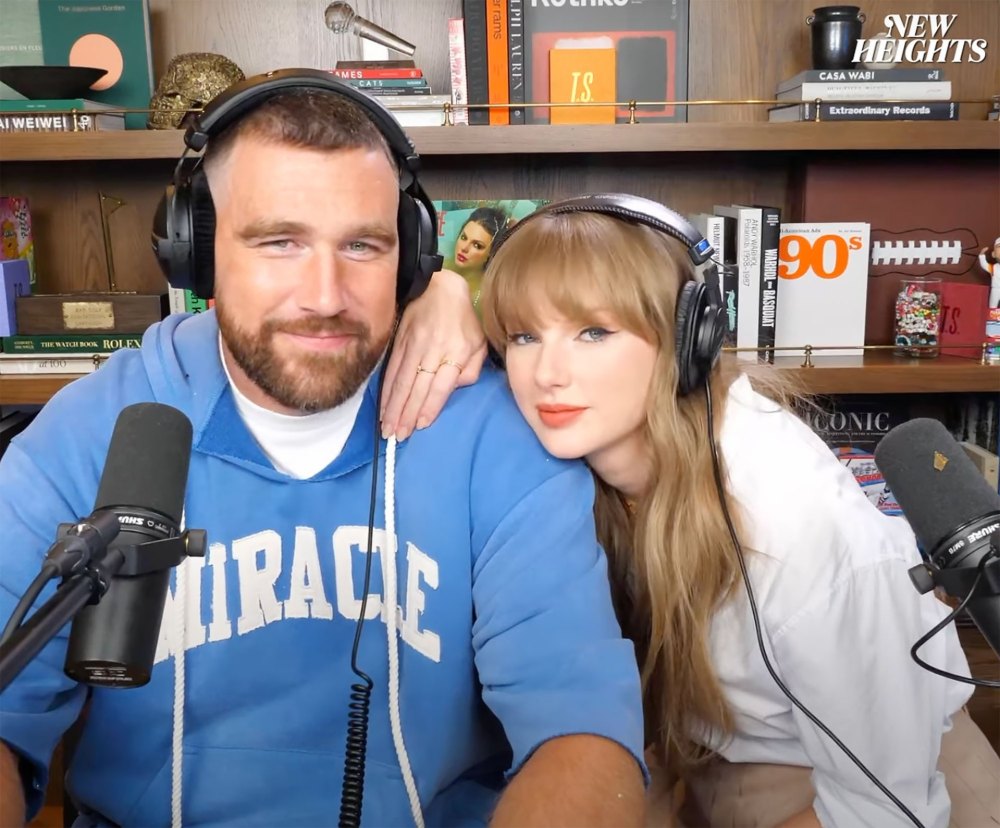 Kylie Kelce Praises Taylor Swift's Viral 'New Heights' Joke Kylie Kelce praises Taylor Swift's impactful New Heights podcast clip