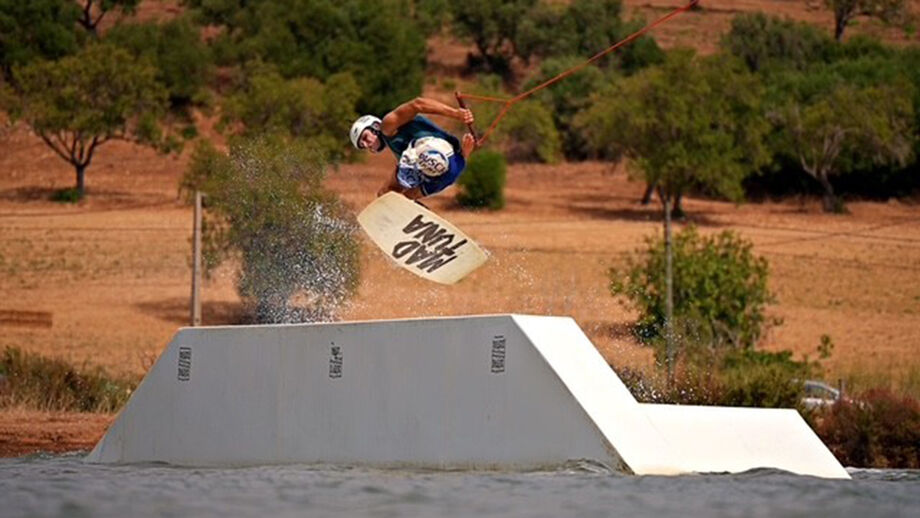Wakeboarders compete in Lagos at the National Cable Wakeboard Championship