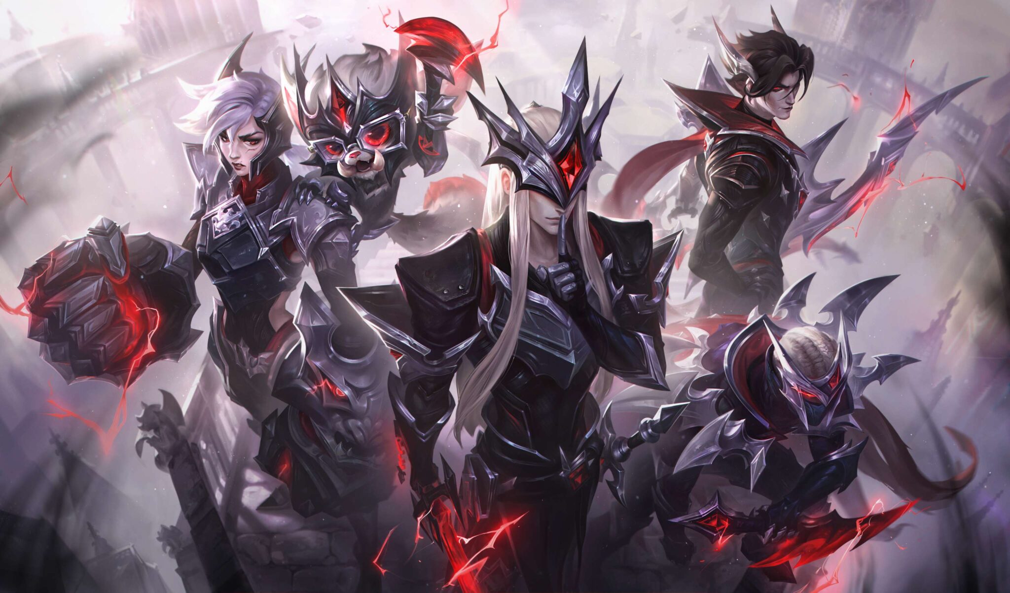 T1 Worlds 2024 champion skins for League of Legends characters