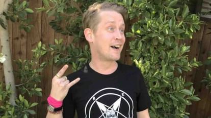 Macaulay Culkin in an interview setting