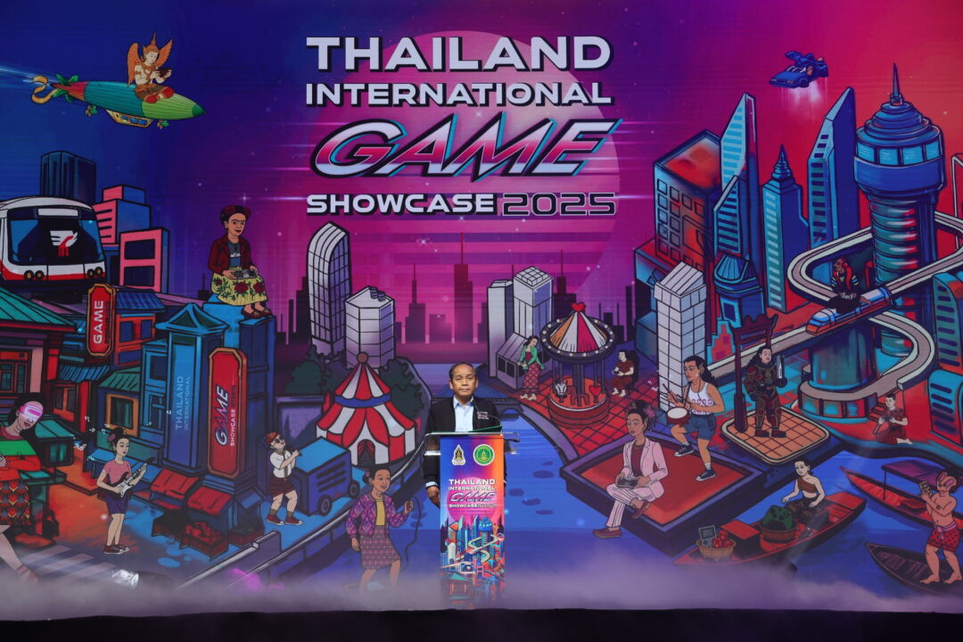 Mr. Prasop Rungngern, Permanent Secretary of the Ministry of Culture, speaking at an event