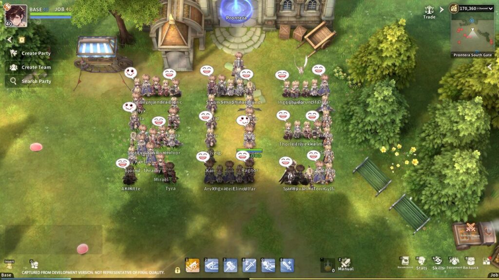 Ragnarok Online 3 Debuts First Full Gameplay Video; Pioneer Test & 2026 Launch. A vibrant fantasy scene from Ragnarok Online 3, showing a character and various monsters in a green field with trees and mountains in the background.