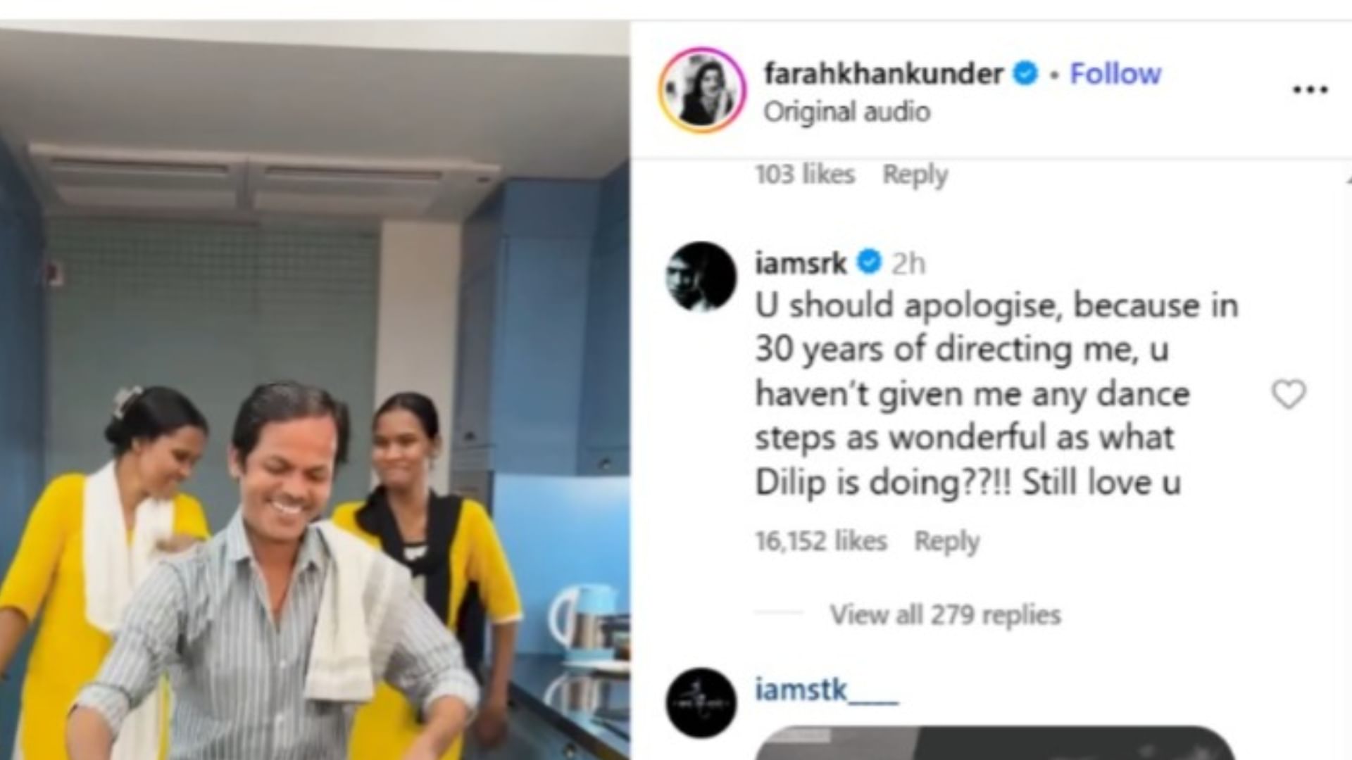 Shah Rukh Khan Tells Farah Khan To Apologize Over Cook