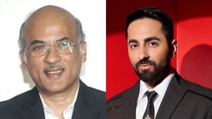 Sooraj Barjatya and Ayushmann Khurrana