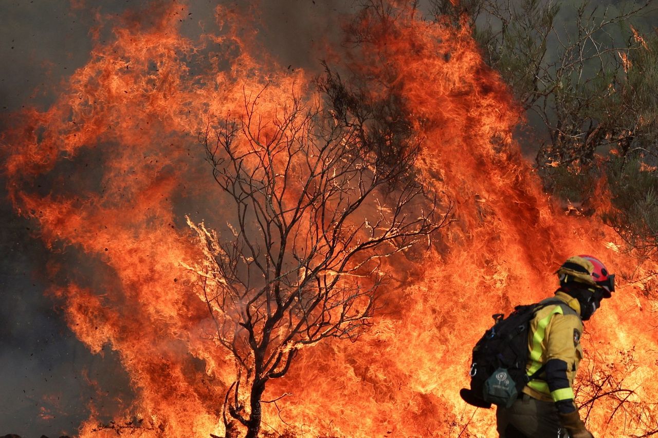 Southern Europe Ablaze Wildfires Rage in Greece Spain Amidst Persistent