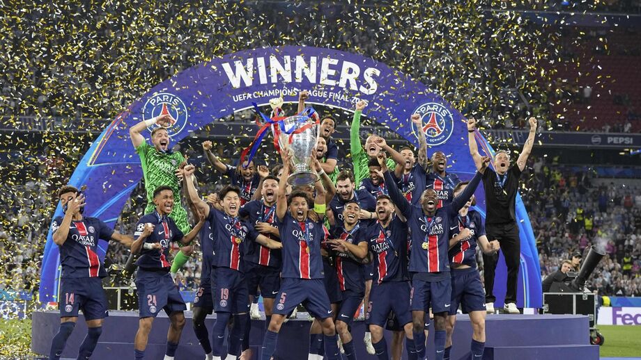 PSG is the current holder of the Champions League