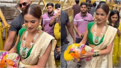 Ganesh Utsav: Esha Deol and Disha Vakani, Poonam Pandey also took blessings at Lalbaugcha Raja Ganesh Utsav 2025: Esha Deol Disha Vakani and Poonam Pandey visit Lalbaugcha Raja to seek Bappa blessing