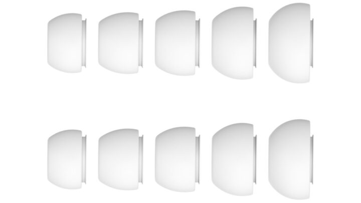 AirPods Pro 3 with different size ear tips