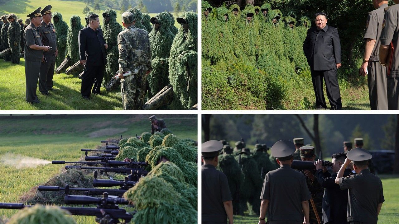 1757911579 424 Kim Jong Un Observes North Korea Sniper Competition Calls for